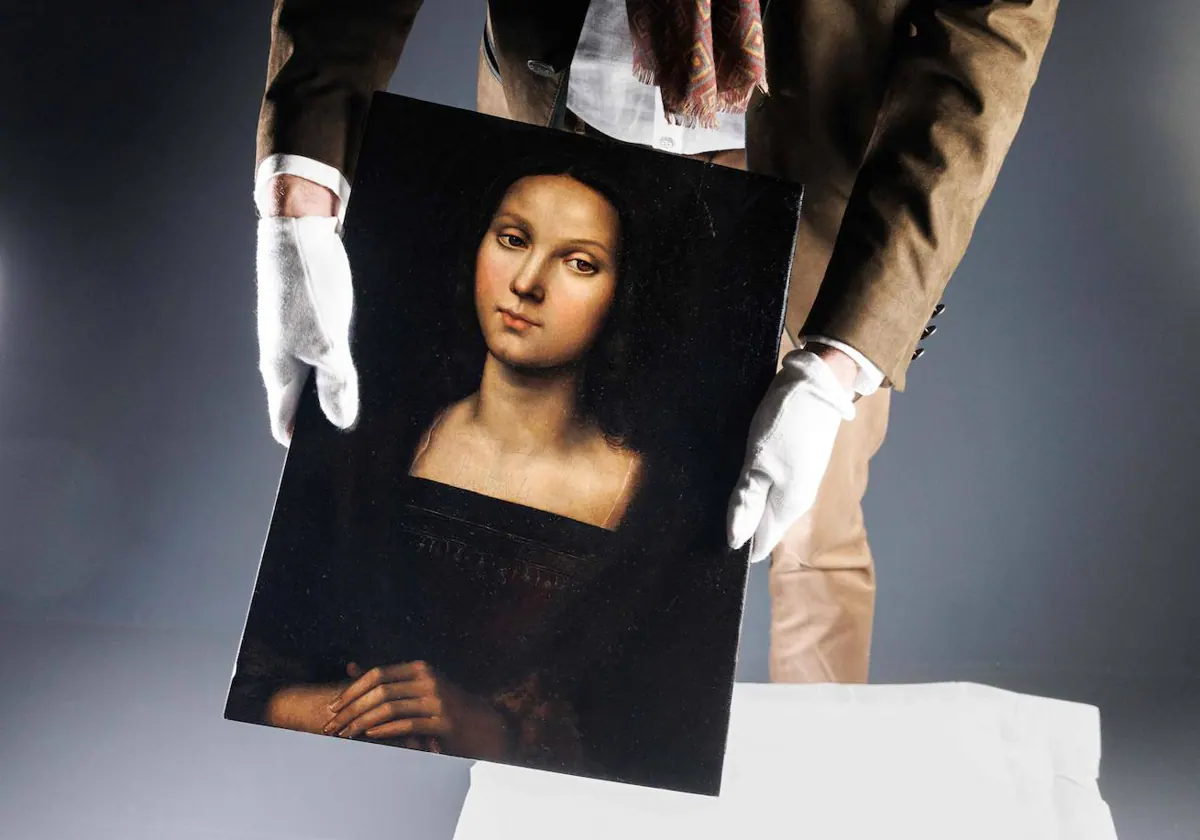 Compran un cuadro por internet… y resulta ser ¿una obra maestra de Rafael?