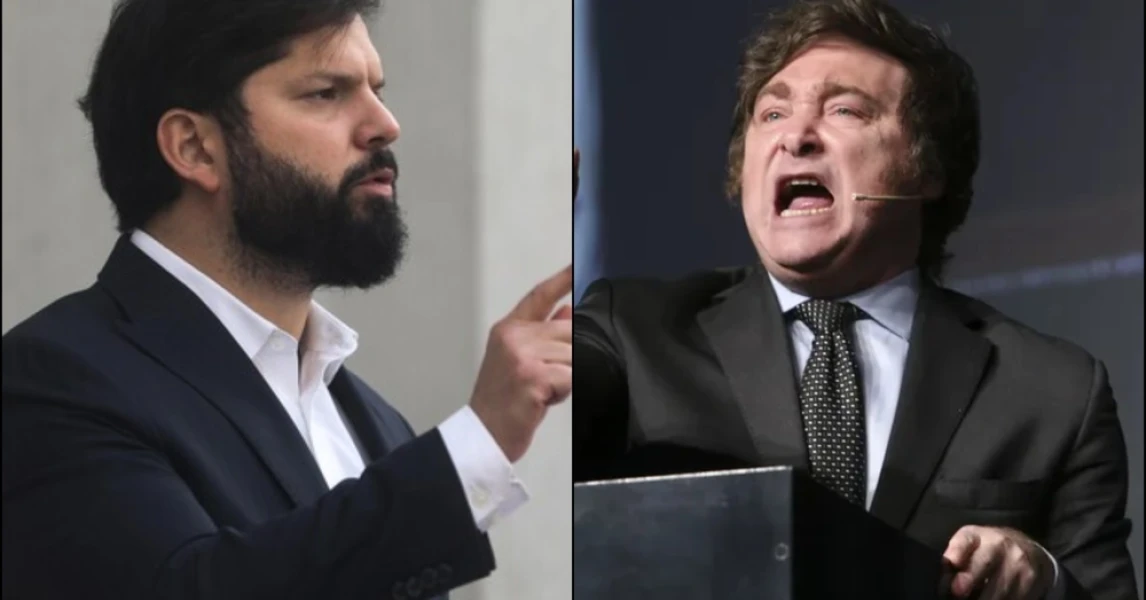 Presidente Gabriel Boric responde a Javier Milei tras declaraciones polémicas