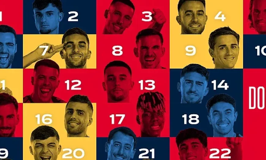 Dorsales de España Mundial 2026: ¡Descubre qué lleva cada jugador!