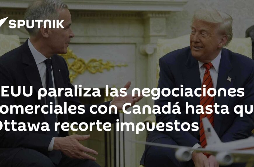 Tensiones entre Estados Unidos y Canadá: un desliz de J.D. Vance